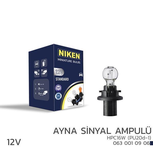 NIKEN 125 HPC16W AYNA SİNYAL AMPULÜ PU20D-1 10LU UNIVERSAL (10 ADET) - Image 1