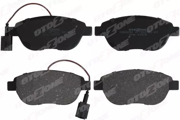 ÖN FREN BALATASI OPEL COMBO D 2012 PUNTO EVO 1.3-1.4-1.6D MTJ 2009 500-500C 1.3DMJ 2010 GRANDE PUNTO 1.6DMTJ 2009 ÇİFT FİŞLİ 95518218 77365468 71770012 77366530 - Image 1