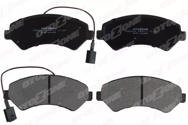 ÖN BALATA BOXER 2006 JUMPER 2006 DUCATO 2006 169.1X69.1X19 1673603580 1607878980 77366022 - Image 1