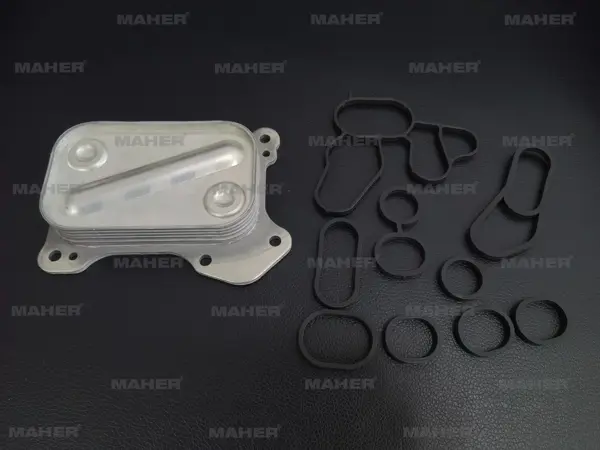 YAĞ SOĞUTUCUSU DOBLO / LINEA / FIORINO / G.PUNTO / ASTRA H / CORSA C-D 1.3JTD İNCE TİP EURO4 TEK CONTALI 55193743 5650358 - Image 1