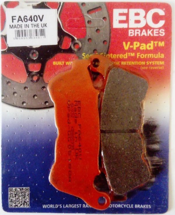 Ebc Fa640V 2014-2021 Harley-Davidson Sportster XL 1200X Ön Fren Balatası - Image 1