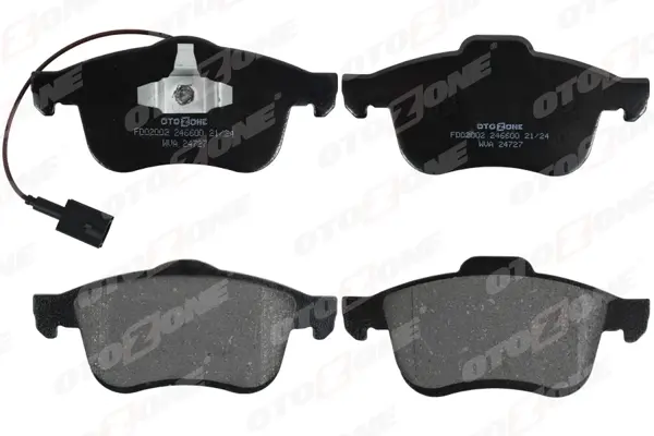 ÖN BALATA FIAT DOBLO 3 2010 OPEL COMBO 2012 1.3D MTJ 1.4 1.6D MTJ 2.0D MTJ TEK FİŞLİ 77364929 77365311 77365396 WVA24727 - Image 1