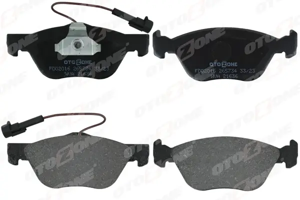 ÖN FREN BALATASI FIAT MAREA 1995 ALFA ROMEO 145-146-156 2.0 165 2.0 JTD FİŞLİ 9947156 71748388 77362222 71713143 - Image 1