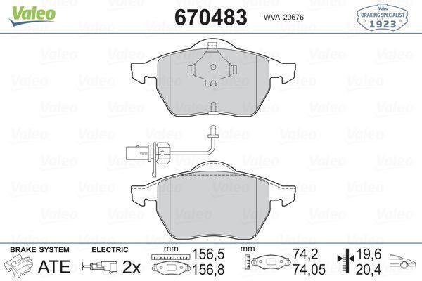 ÖN BALATA FİŞLİ PASSAT 1996-2001 A6 1994-1997 100 AVANT 1.8-2.0-2.5-2.6 TDI 165 GDB1049 4A0698151 4A0698151A 4A0698151C - Image 1