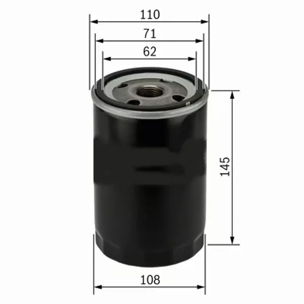 YAĞ FİLTRESİ MASTER-TRAFFIC 2.5D- BOXER 2.8D-2.8HDI- MOVANO 2.5D-2.8DTI-JUMPER 2.8 HDI- DUCATO 2.5D 7700860823 1109 Q0 1109 Y7 4402665 - Image 1