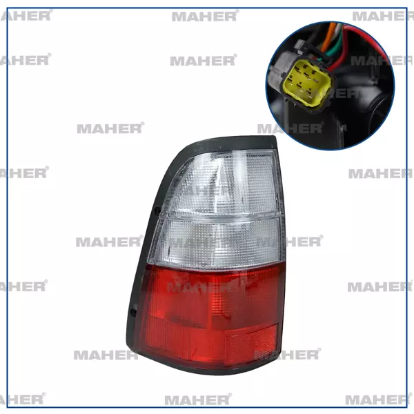 STOP LAMBASI TFR 1997-2002 BEYAZ KIRMIZI SOL 897910304 0 - Image 1