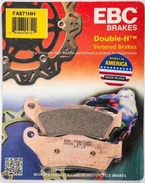 Ebc Fa671Hh 2005-2008 BMW K 1200 S Uyumlu Arka Fren Balatası Sinterli Balata - Image 1