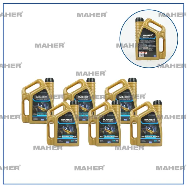 MOTOR YAĞI 5W/40 TAM SENTETİK SL-CF / 3.2LT 5W4032CF (6 ADET) - Image 1