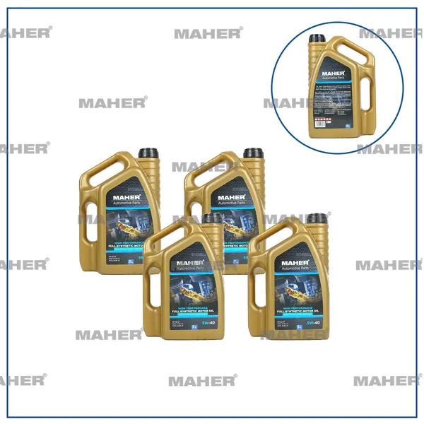 MOTOR YAĞI 5W/40 TAM SENTETİK SL-CF / 5LT 5W405CF (4 ADET) - Image 1