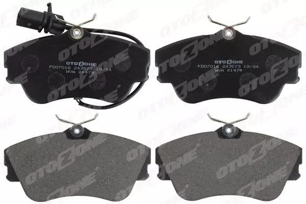 ÖN BALATA FİŞLİ TRANSPORTER T4 -CARAVELLA 19904.03 GDB1367 7D0698151B 7D0698151G - Image 1