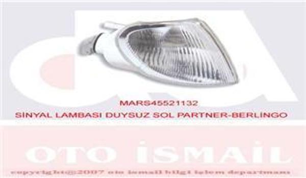 SİNYAL DUYSUZ SOL PARTNER-BERLINGO 2007-1996-2012-2002 6303 79 - Image 1