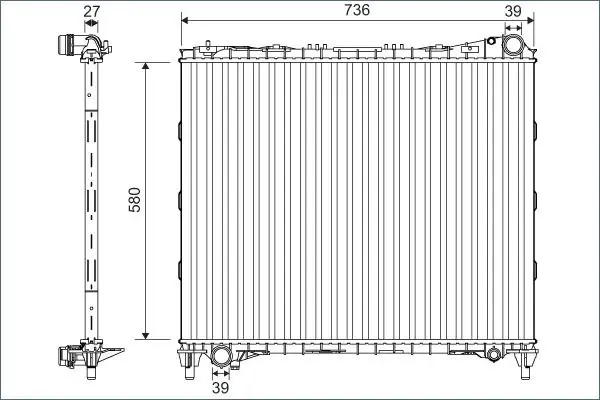 MOTOR SU RADYATORU LAND ROVER RANGE ROVER L405 L494 LR034553 - Image 1