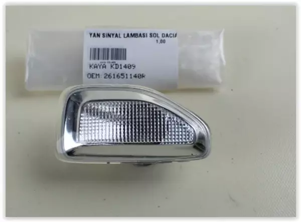 ÇAMURLUK SİNYALİ SOL DACIA LOGAN 2 2012 SANDERO 2 2012 DOKKER 2012 STEPWAY 2012 261651140R - Image 1
