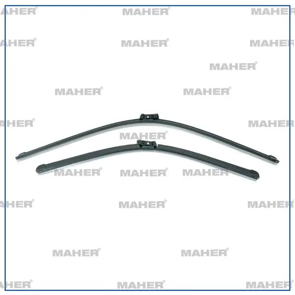 SİLECEK SÜPÜRGESİ TAKIM A5 / Q3 2011-2018 / TT / KODIAQ 2016 / PANAMERA 2016 16MM BUTON 24+21 A862S (600MM+530MM) 8U1955425 - Image 1