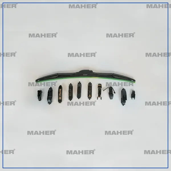 SİLECEK SÜPÜRGESİ TEK TİP ÜNİVERSAL 11 APARATLI-20 HYBRID (500MM) 29951 - Image 1