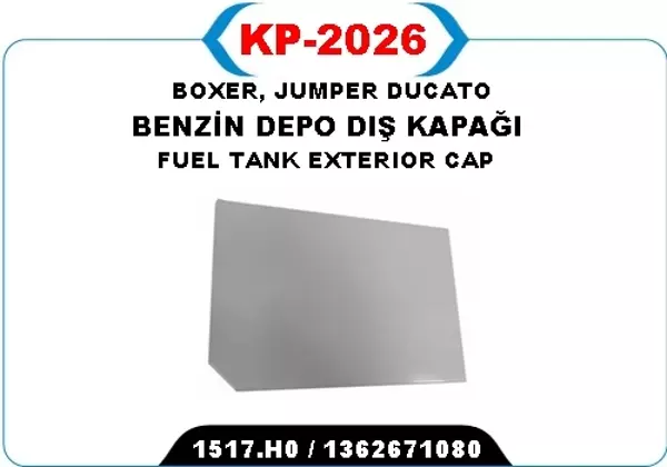YAKIT DEPO DIŞ KAPAĞI DUCATO 3-BOXER 3-JUMPER 3 2006 1517 H0 1362671080 - Image 1