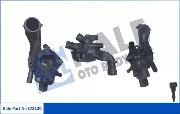 TERMOSTAT KOMPLE 3008 308 RCZ 207- 508 208 5008 C4 C4 PICASSO DS3 DS5 C5 3 EP6DT EP6CDT 1.6 TURBO 9808647080 1336 CC - Image 1