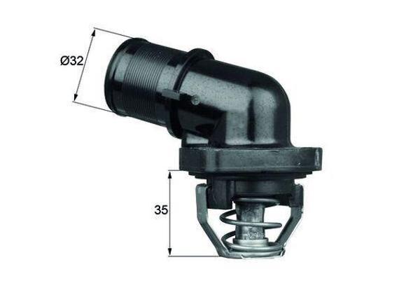TERMOSTAT 89C P106-P306-PARTNER-BIPPER-BERLINGO-C2-C3-NEMO-SAXO-XSARA 1.1-1.4-1.6 TU1-TU3-TU5 1336 Q2 1336 N1 - Image 1