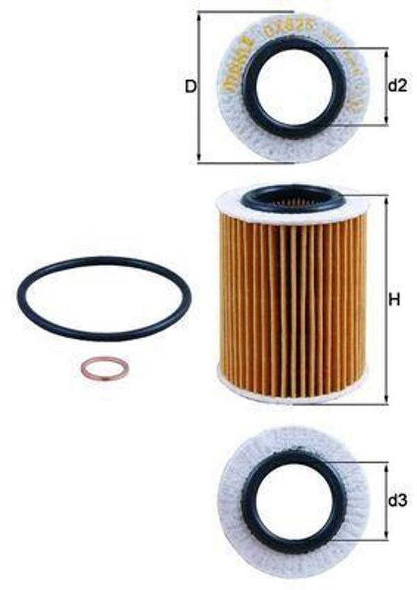 YAG FILTRESI BMW N13 F20 F21 F30 F31 F35 11427635557 - Image 1