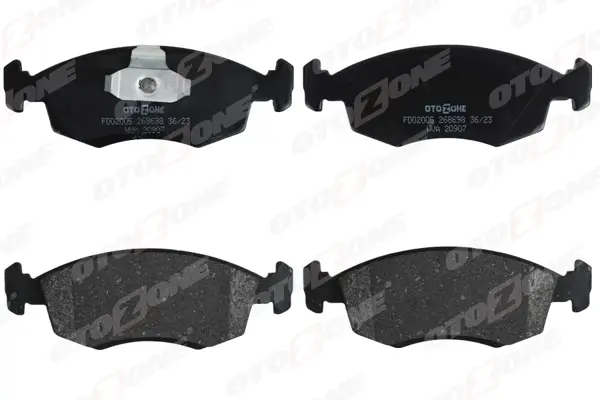 ÖN BALATA PALIO WEEKEND 1996 ALBEA 2001 DOBLO 2000 GDB1443 9949125 77362180 WVA20907 - Image 1