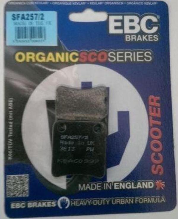 Ebc Sfa257/2 2016-2020 BMW C 650 Sport El Freni Balatası Organik Balata - Image 1
