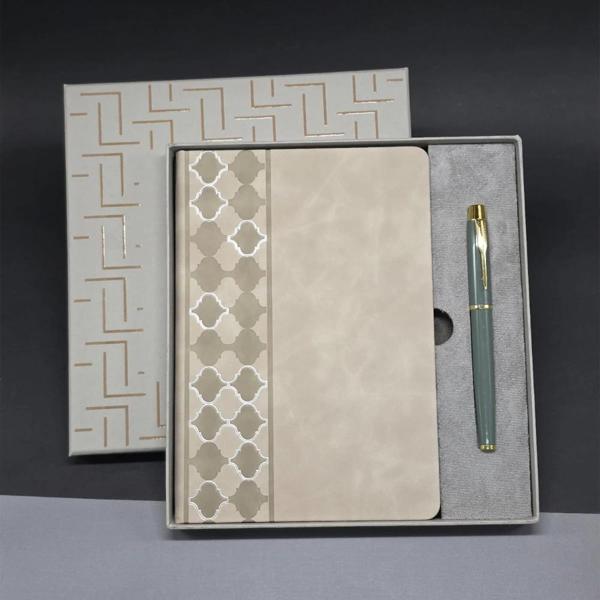 Deri Defter Ve Kalem Set - Image 1