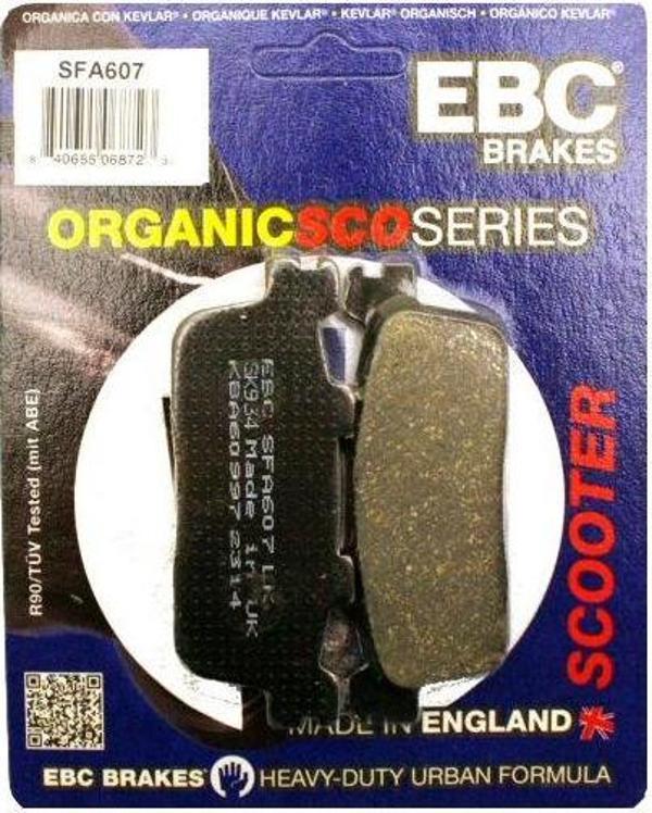 Ebc Sfa607 Yamaha Xmax 400 Tech Max Arka Fren Balata 2021 - Image 1