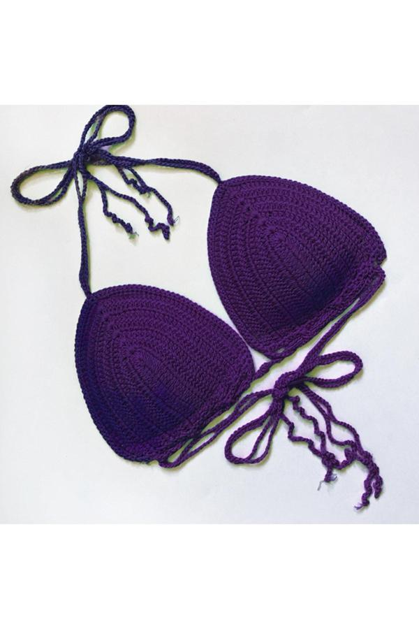 Major Butik Tığ Örgü Bikini Üstü - Image 1