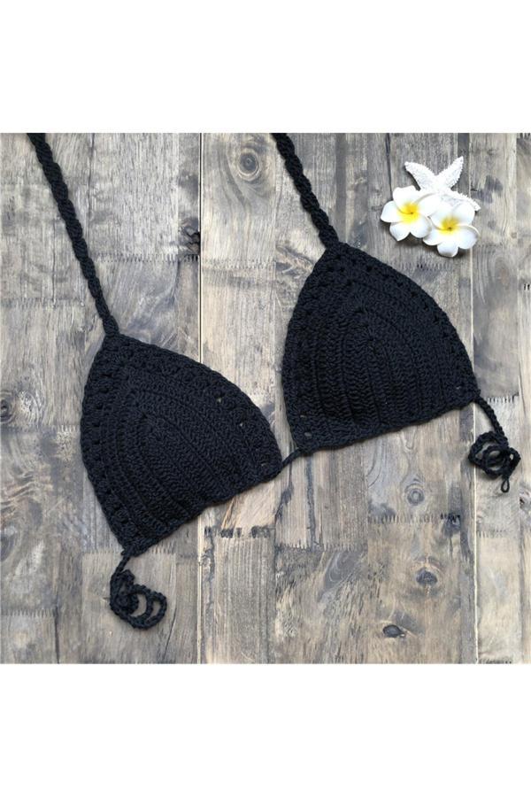 Major Butik Tığ Örgü Bikini Üstü - Image 1