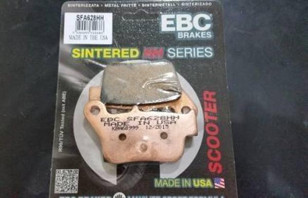 Sym Maxi 400I Arka Fren Balatası Ebc Sfa628Hh Sinterli Balata - Image 1