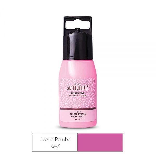 Supertrend Neon Boyutlu Boya 60 ml. 647 NEON PEMBE - Image 1