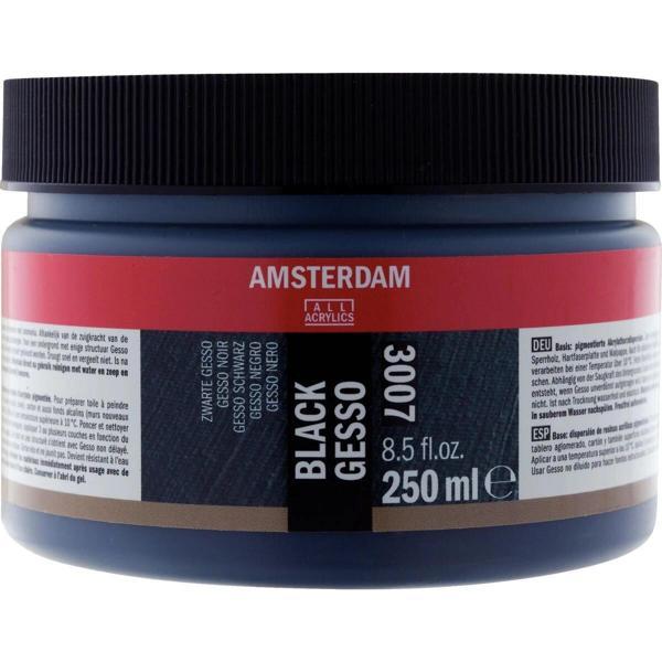 Supertrend Amsterdam 3007 Black Siyah Gesso 250 ml. - Image 1
