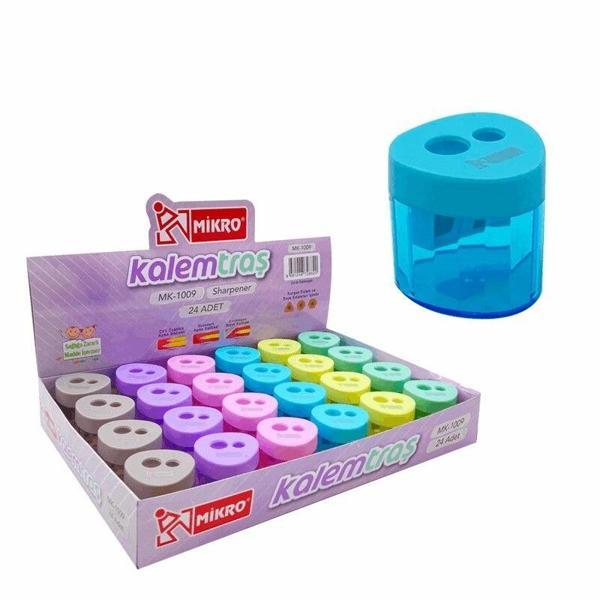 Supertrend Çift li Üçgen Kalemtraş Pastel Renkler - Image 1