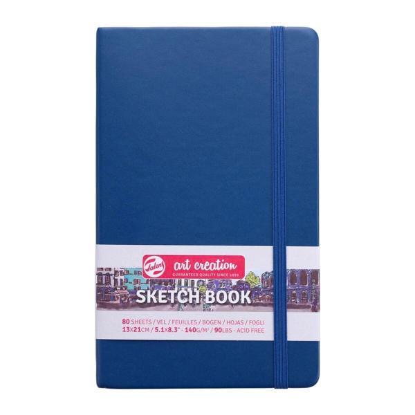 Supertrend Art Creation Sketchbook Sert Kapak Eskiz Çizim Defteri 140 gr. 13x21 cm. 80 yp. NAVY BLUE - Image 1