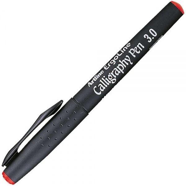 Supertrend Ergoline Kaligrafi Kalemi 3.0 mm. Kırmızı - Image 1