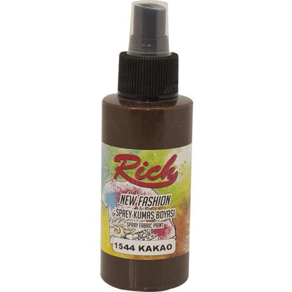 Supertrend New Fashion Sprey Kumaş Boyası 100 cc. 1544 KAKAO - Image 1