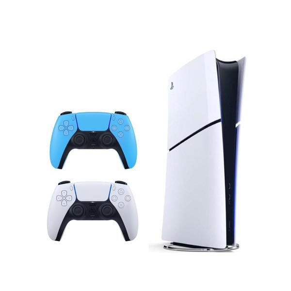 Sony Playstation 5 Slim Digital 825 GB + 2. Mavi Dualsense İthalatçı Garantili - Image 1