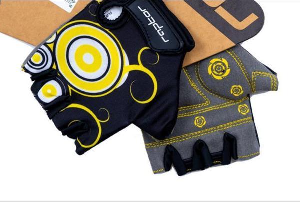 Bike Sky RAPTOR - Çocuk Eldiveni - Silikon Jelli - Sarı S beden  - Image 1