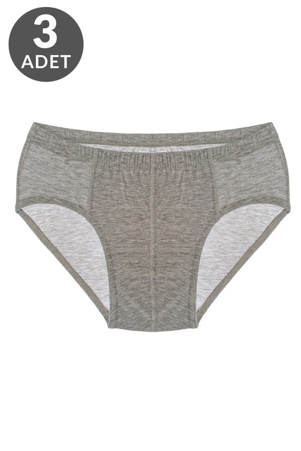 3 lü Erkek %100 Pamuklu Süprem Külot 213 - Image 1