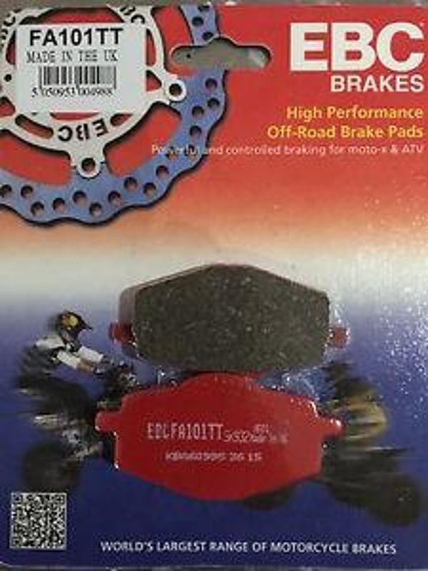 Yamaha Dt 125 R Arka Fren Balatası Ebc Fa101Tt Karbon Balata - Image 1