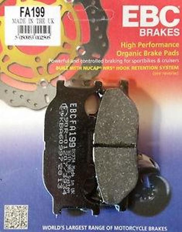 Yamaha Fz6 Ön Fren Balatası Ebc Fa199 Balata - Image 1