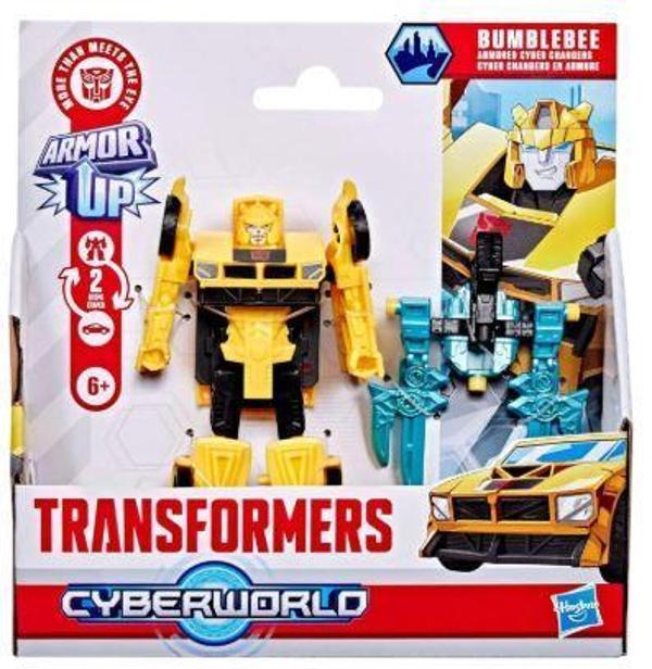 Transformers Cyberworld Armor Up Bumblebee G0747 G1045 - Image 1