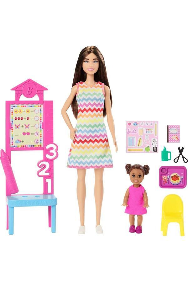 BARBIE BAKIM TEMALI KARİYER OYUN SETLERİ JCR71 JCR76 - Image 1