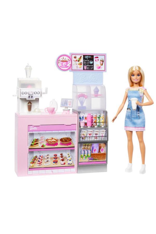 BARBIE'NIN KAHVE DUKKANI OYUN SETİ HXN94 - Image 1