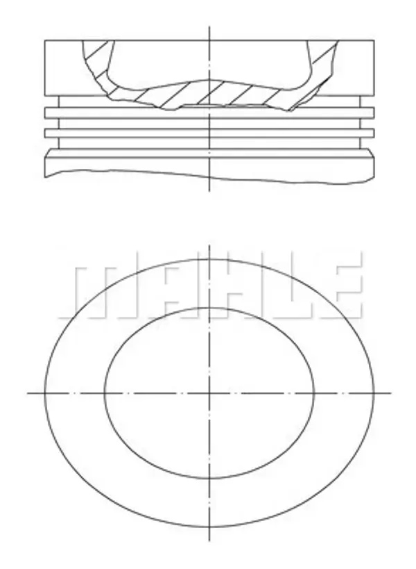 MOTOR PİSTON SEGMAN POLO-GOLF6-CADDY-JETTA-A3-LEON 79.51MM CAYA-CAYB-CAYC-CAYD-CFWA 1.2-1.6 TDI 0.50 03L107065J - Image 1