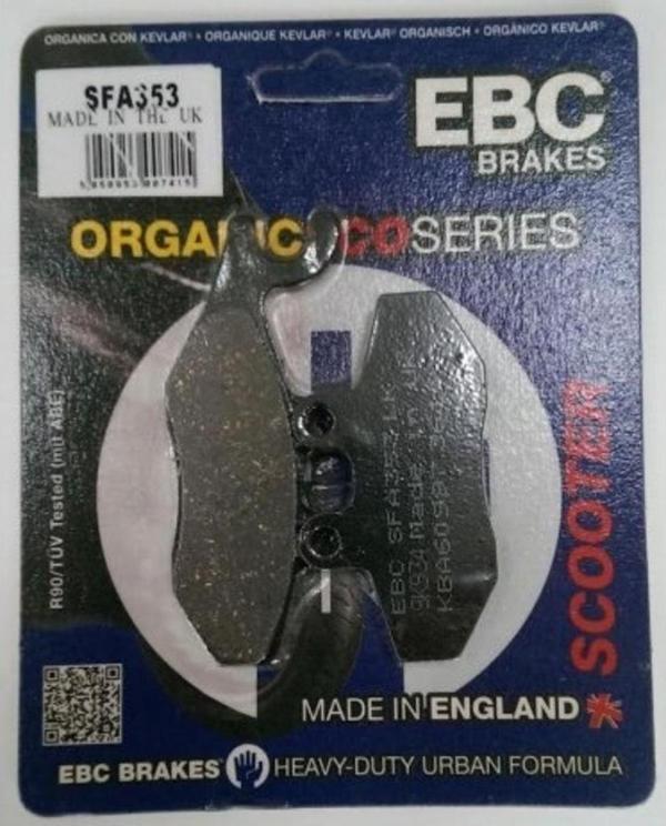 Ebc Vespa 946 125 i.e. Ön Fren Balatası  SFA353 Organik Balata - Image 1