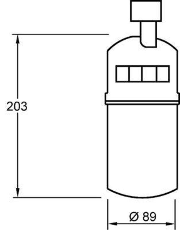 KLİMA KURUTUCUSU KANGOO 3 1.5 DCİ-1.6 165 2008 MEGANE 2-SCENIC 2 1.4-1.6-1.5DCİ-1.9DCİ -2.0 2003 8200247360 - Image 1