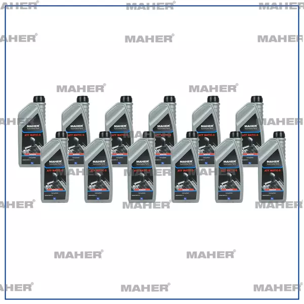 SANZIMAN YAGI ATF DEXRON 3 / HONDA DW1 / MATIC-S / MICRA / NAVARA / BMW ATF 6 / CLIO 2 / 3 / MEGANE 2 / 3 / FORD / FIAT / PSA / KIA 1LT KE908 99932 (12 ADET) - Image 1