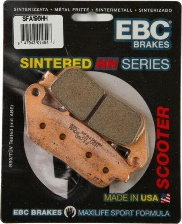 Ebc Sfa196Hh 2006-2009 Honda FJS 400 Silverwing Arka Fren Balatası Sinterli Balata - Image 1