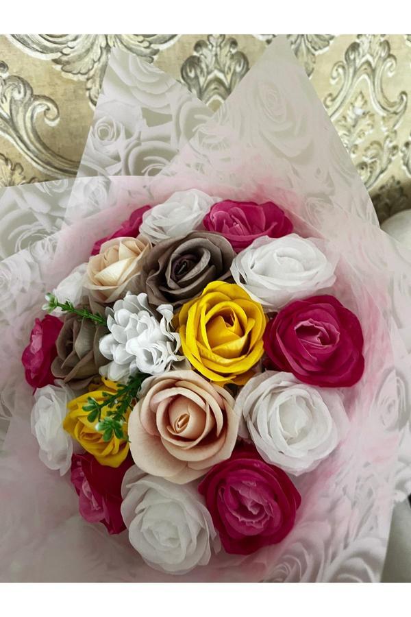 Kayzen Renkli Gül Buketi - Image 1